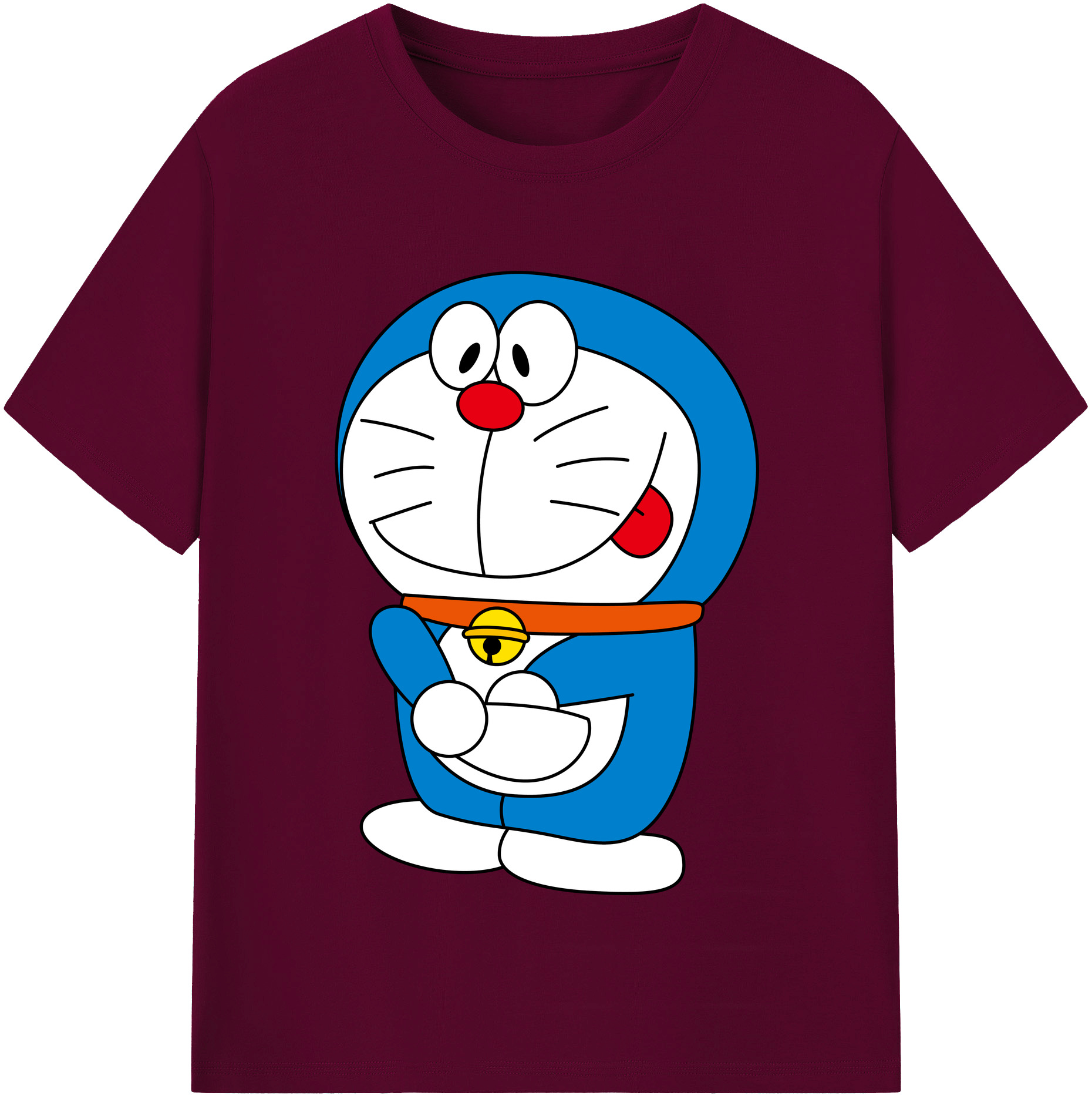 （画像用） ドラえもん Doraemon レディースカジュアルプリントTシャツ（綿100％）